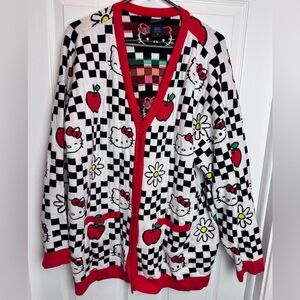 Women’s Hello Kitty Cardigan Plus Size 2